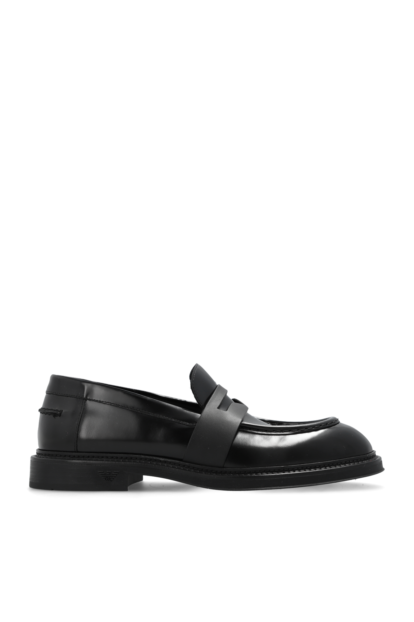 Emporio armani outlet loafer shoes